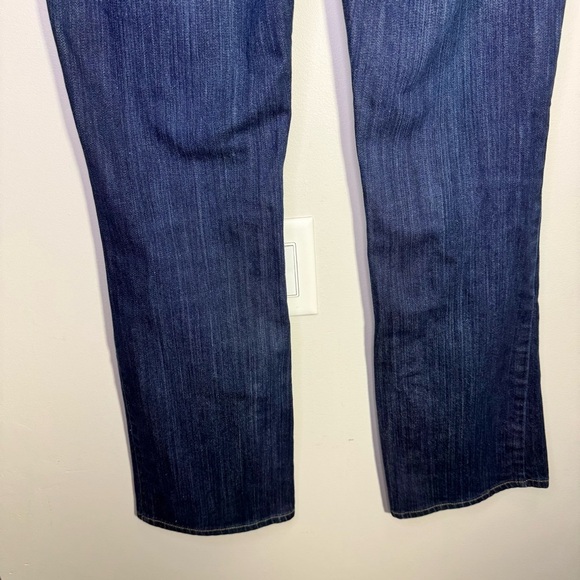 Levi's 633 Y2K Green Tab Eco Line Low Rise Bootcut Dark Wash Size 28 - Picture 7 of 13